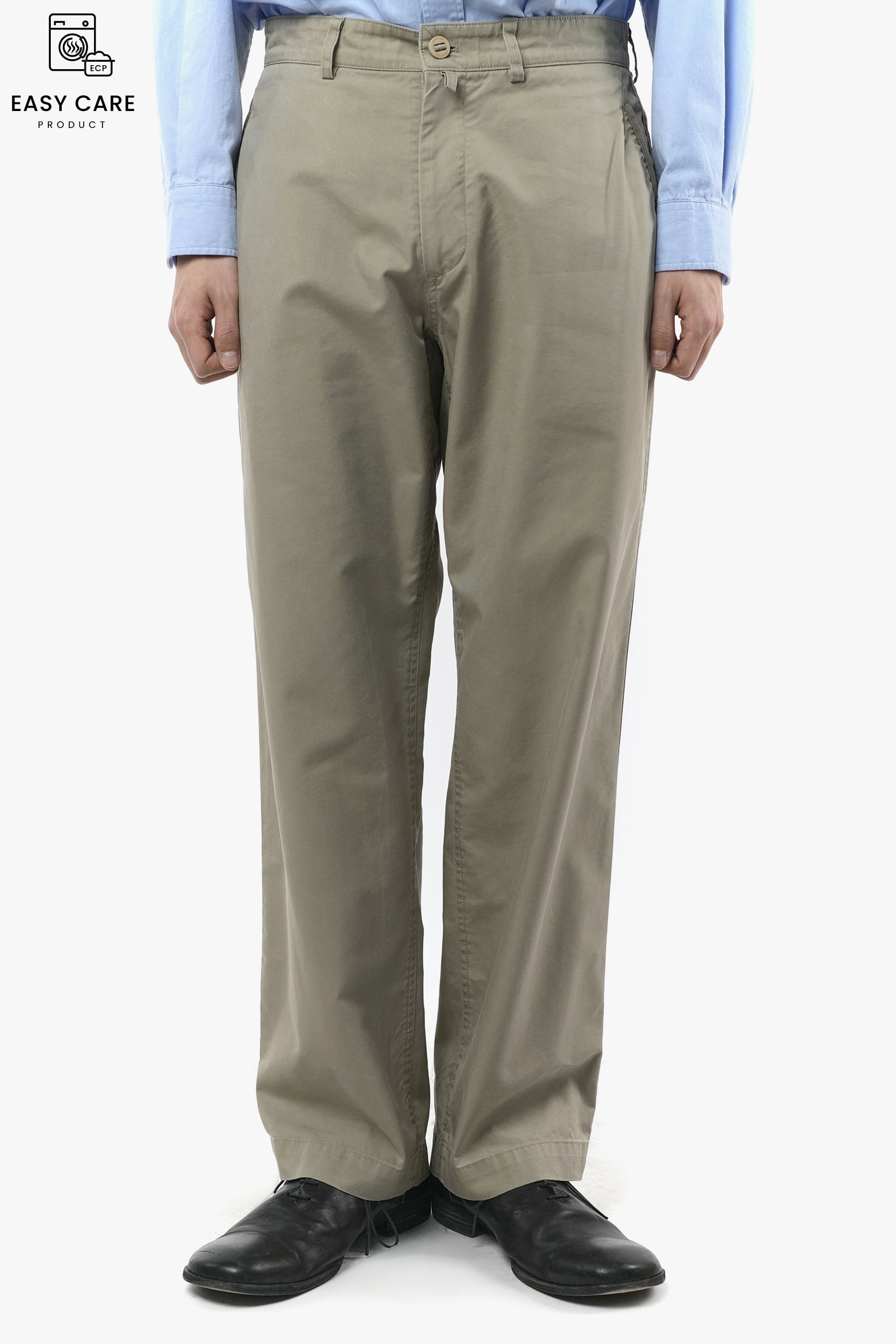 OYSTER Y-904 WASHED REGULAR CHINO PANTS (ECP GARMENT PROCESS)